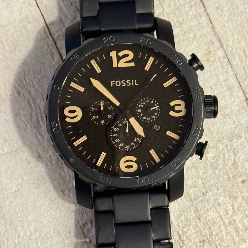 Fossil Nate Quartz Chronograph Watch